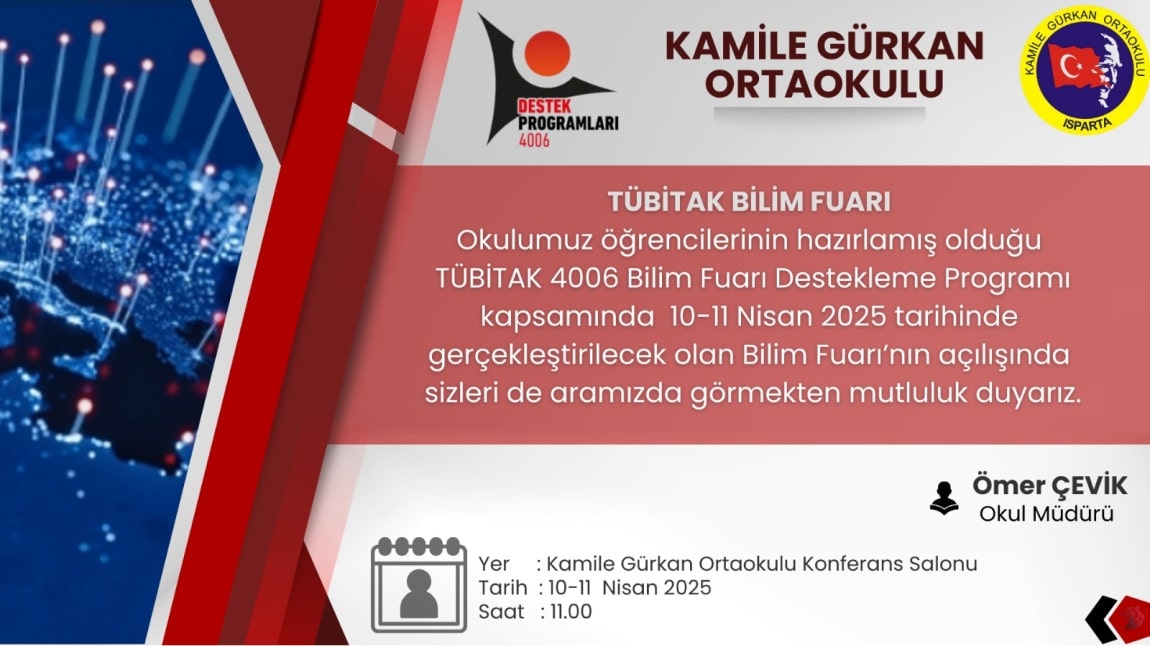4006 TÜBİTAK BİLİM FUARI